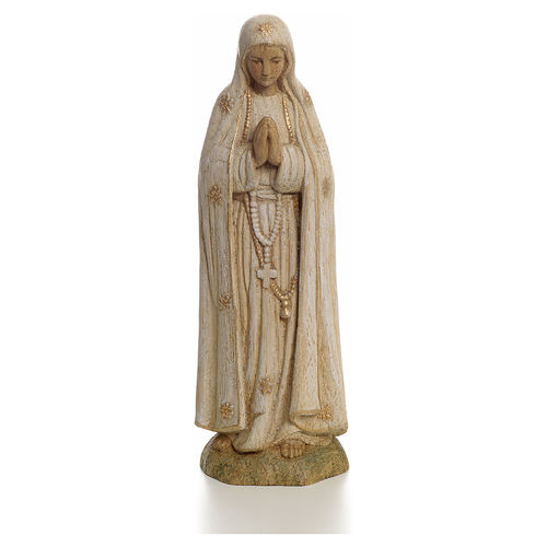 Estatua madera Virgen de Fátima